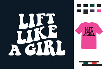 Gym girl t shirt design 