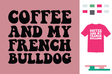  French bulldog t shirt design 