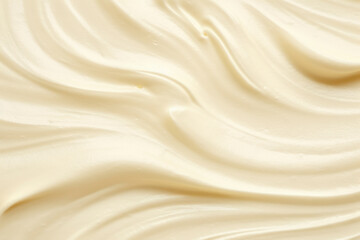 Pure gold cream texture smooth creamy cosmetic product background,white foam cream texture for backdrop - 621148013