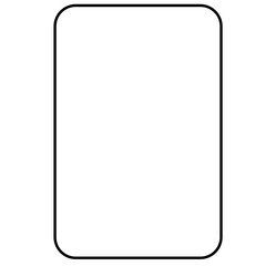 blank white board square vector