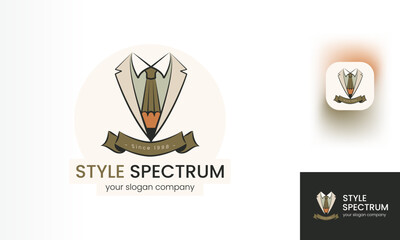 Fashion and pencil style logo for your graphic needs