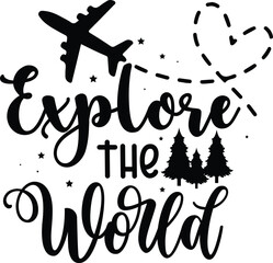 Explore The World Travel svg