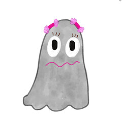 A little cute ghost. 