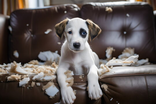 Chewed up couch clearance