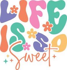 Retro Groovy Inspirational Design Bundle