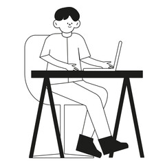 men  working multitask activities