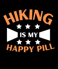 Hiking Typography Design