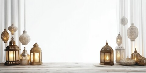 lantern islamic, islamic banner, eid mubarak
