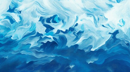 Obraz premium white and blue abstract water background