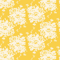 summer flower seamless pattern design.