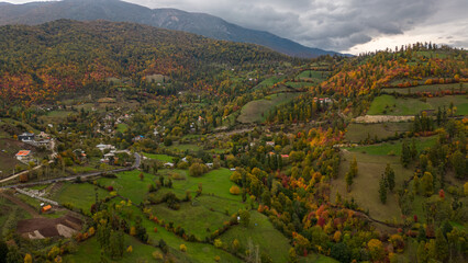 landscape in the mountains