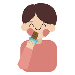 chocolate element cute and kawaii