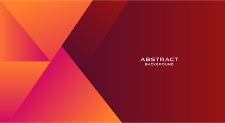 Modern red background vector