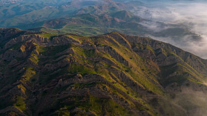 view from the top of mountain