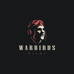 war pilot head face design inspiration © Been ink