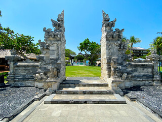 A Traditional Gate of Kuta, Bali, Indonesia