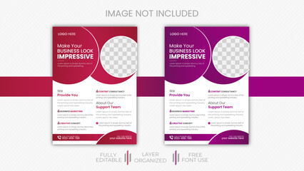 Creative Corporate & Business Flyer Brochure Template Design