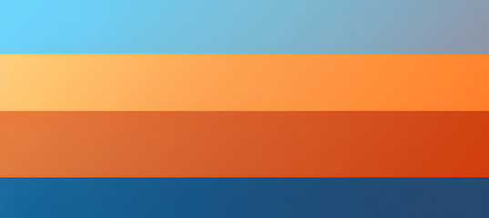 Background texture of straight lines drawn with orange blue gradient tape, Simple vivid line banner