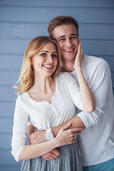 Fototapeta premium Beautiful young couple
