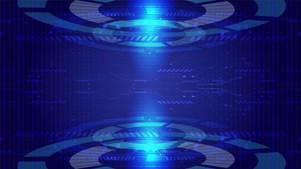 abstract future technology vision design innovation concept background.