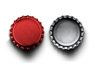bottle cap, isolated on transparent or white background, png, mockup	