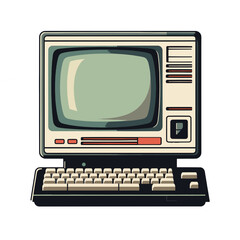 Retro Norther Sports Team Computer