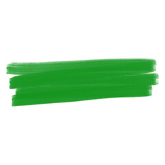 green brush