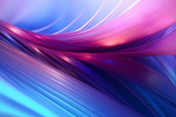 Abstract Fractal Crinkle Cut Pulse background in Blue, Pink, and Violet textured