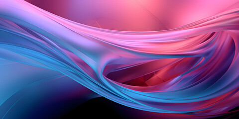 Crinkle Cut Pulse background in Blue, Pink, and Violet. A Digital Abstract Fractal Image