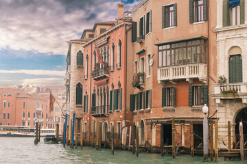 Historic houses in Venice
