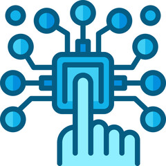 Obraz premium interaction two tone icon