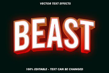 modern cartoon text effect. comic font style. graffiti typography