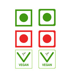  veg, non veg, vegan, icon for food product,vector icon,vegan food icon