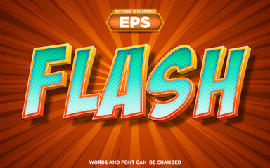 modern cartoon text effect. comic font style. graffiti typography