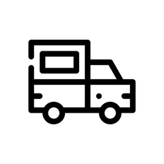 Obraz na płótnie Canvas jeep vector icon