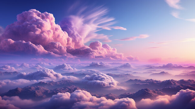 cloudscape HD 8K wallpaper Stock Photographic Image