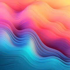 Beautiful pastel wavy gradient smooth background. Generative AI