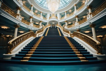 A shot of the fortress's grand hall, with its high ceilings, intricate tapestries, and ornate chandeliers, showcasing its opulence and providing a glimpse into the lives of the fortress's noble reside