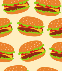  Pattern burger  