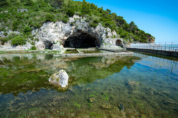 Sperlonga Cave in Tiberio Ruins - Italy