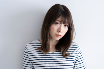 Fototapeta premium 長髪の女性
