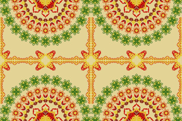 pattern with flowers