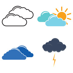 cloud icon vector