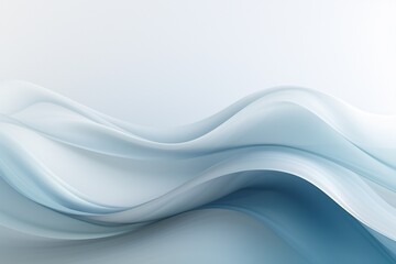 Obraz premium Serene and Pristine White Abstract Background Created with Generative AI