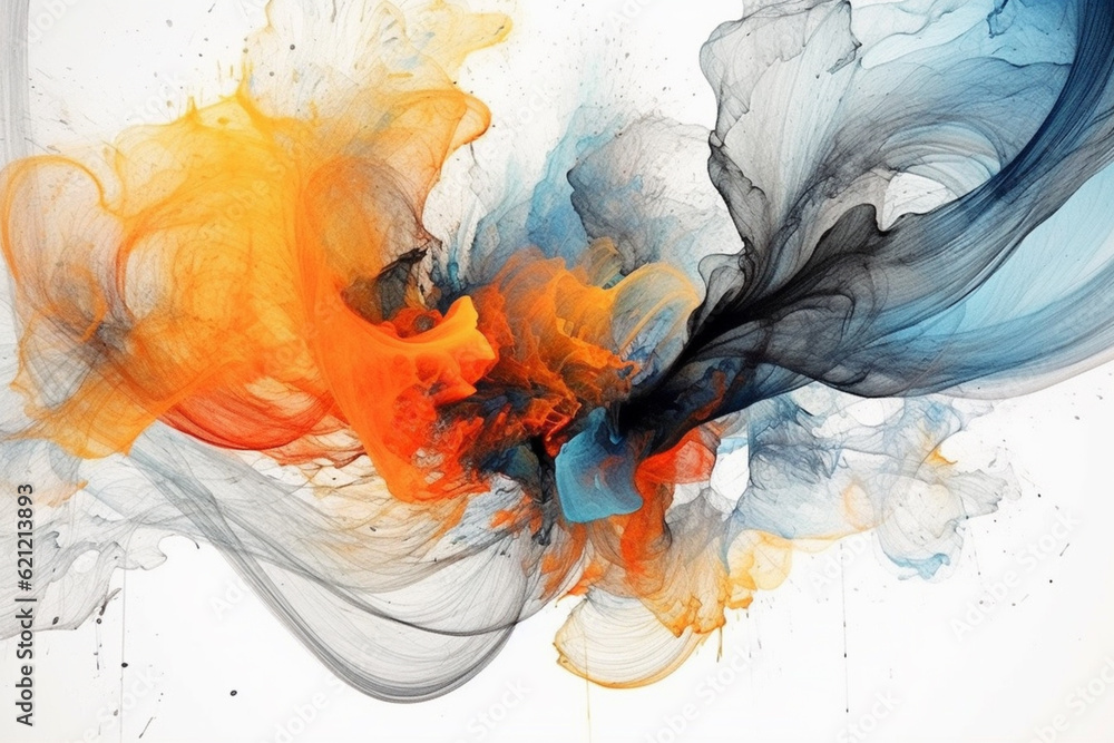 Poster a series of abstract drawings or sketches, capturing the artist's gestural and spontaneous mark-maki