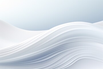 Serene and Pristine White Abstract Background Created with Generative AI