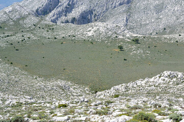Veduta del gruppo montuoso del Montalbo