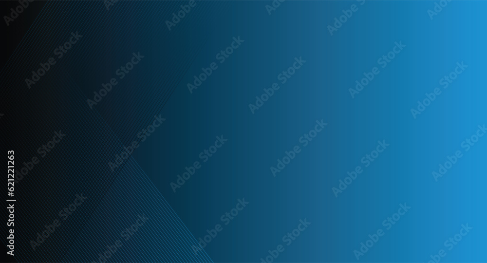 Poster abstract blue wave background. blue minimal round lines abstract background. thin line wavy abstract
