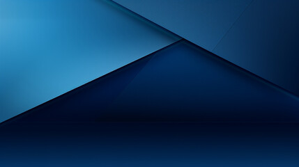 Abstract blue background. Modern minimalist design. Generative AI