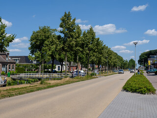 State road N371 through Smilde, Drenthe || N371 door Smilde, Drenthe